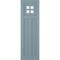 Ekena Millwork True Fit PVC San Antonio Mission Style Fixed Mount Shutters, Peaceful Blue, 12W x 46H, PR TFP001ST12X046SB - alternate 15